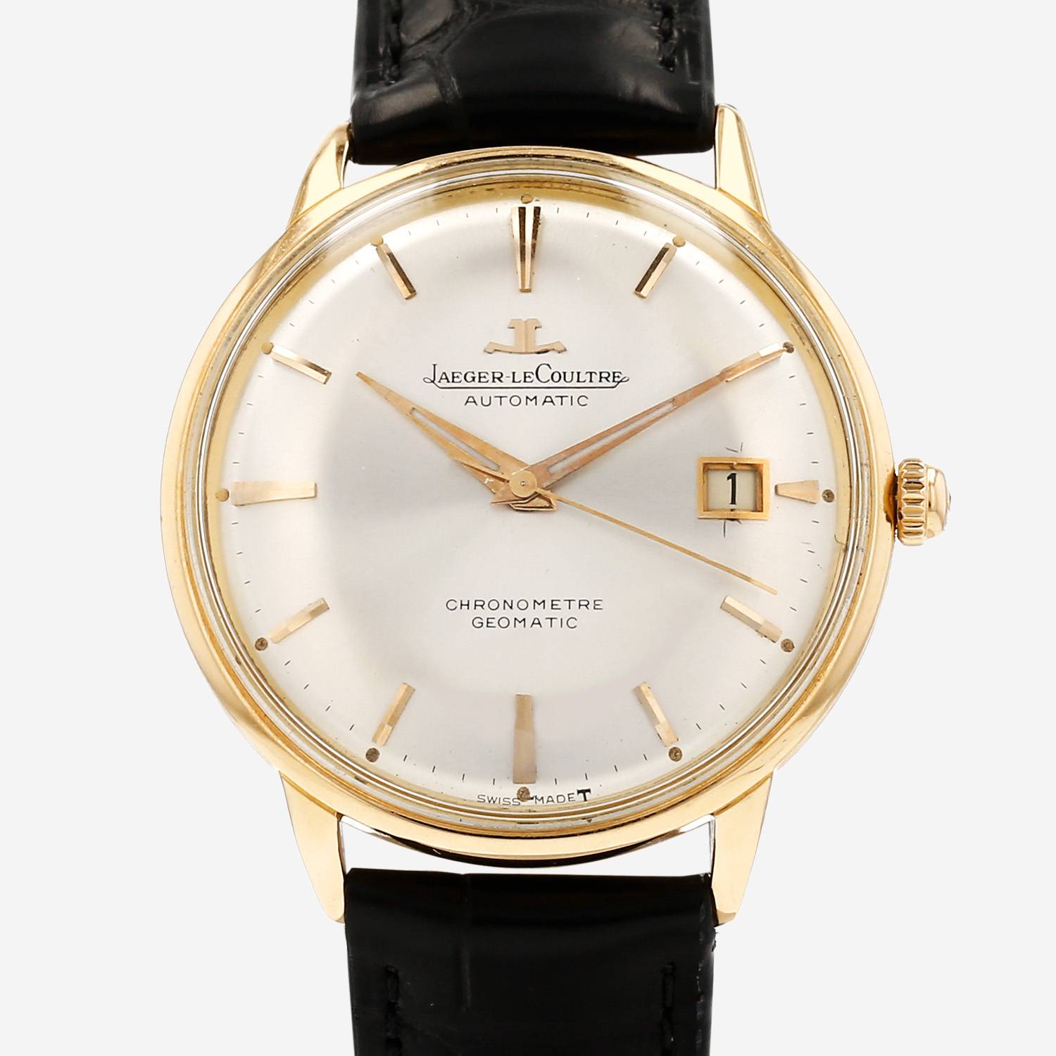 Montre Jaeger-LeCoultre Vintage en or jaune Vers 1970