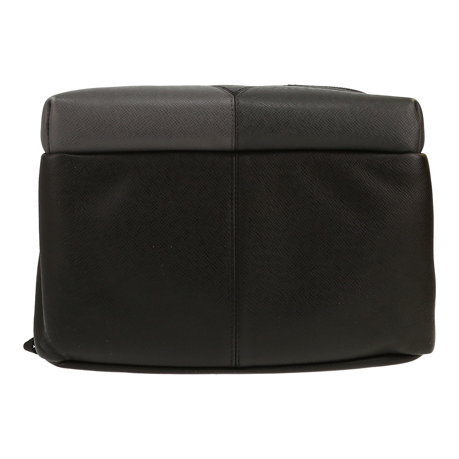 Zaino Louis Vuitton  Discovery in pelle nera e grigia - Detail D1