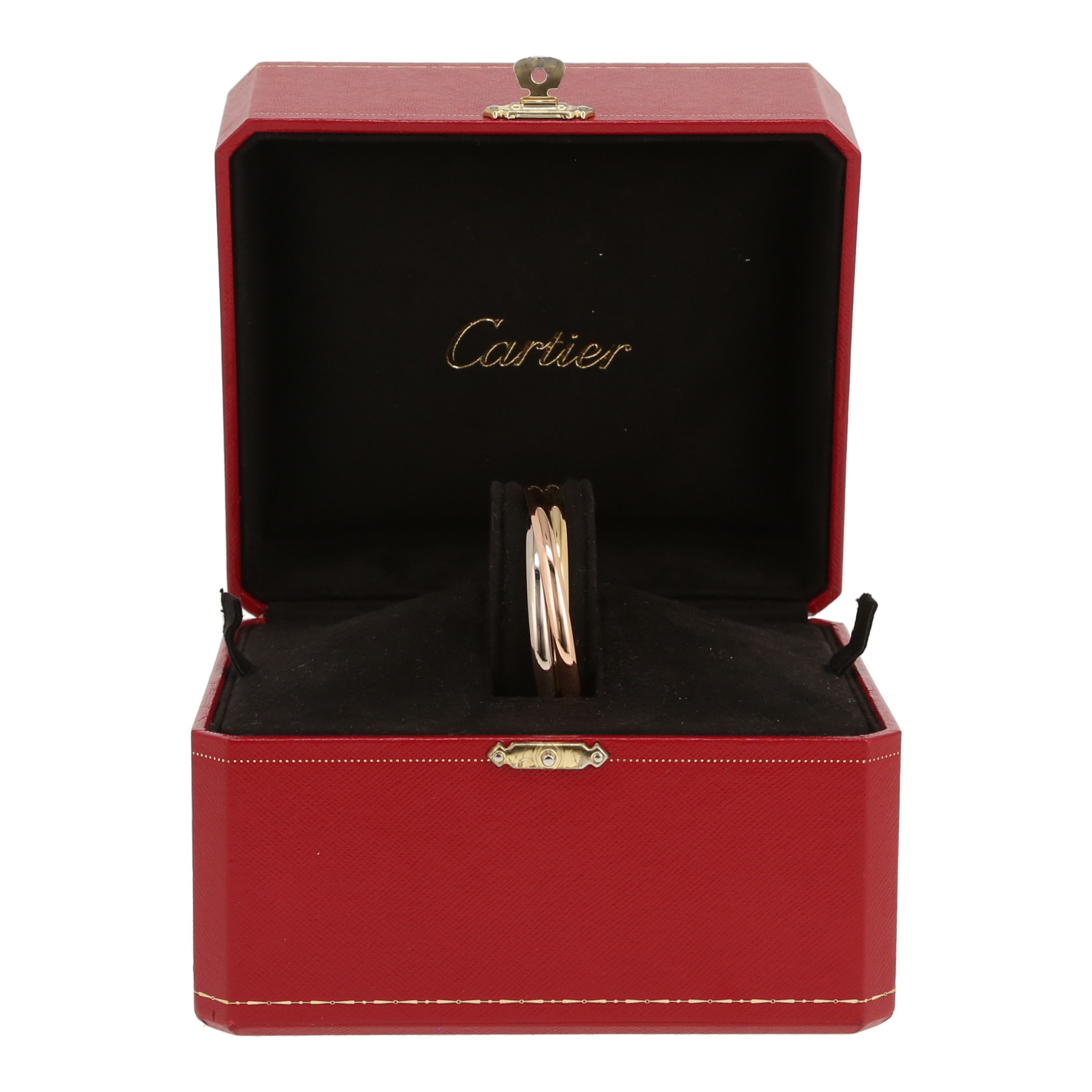 Brazalete Cartier Trinity de 3 oros