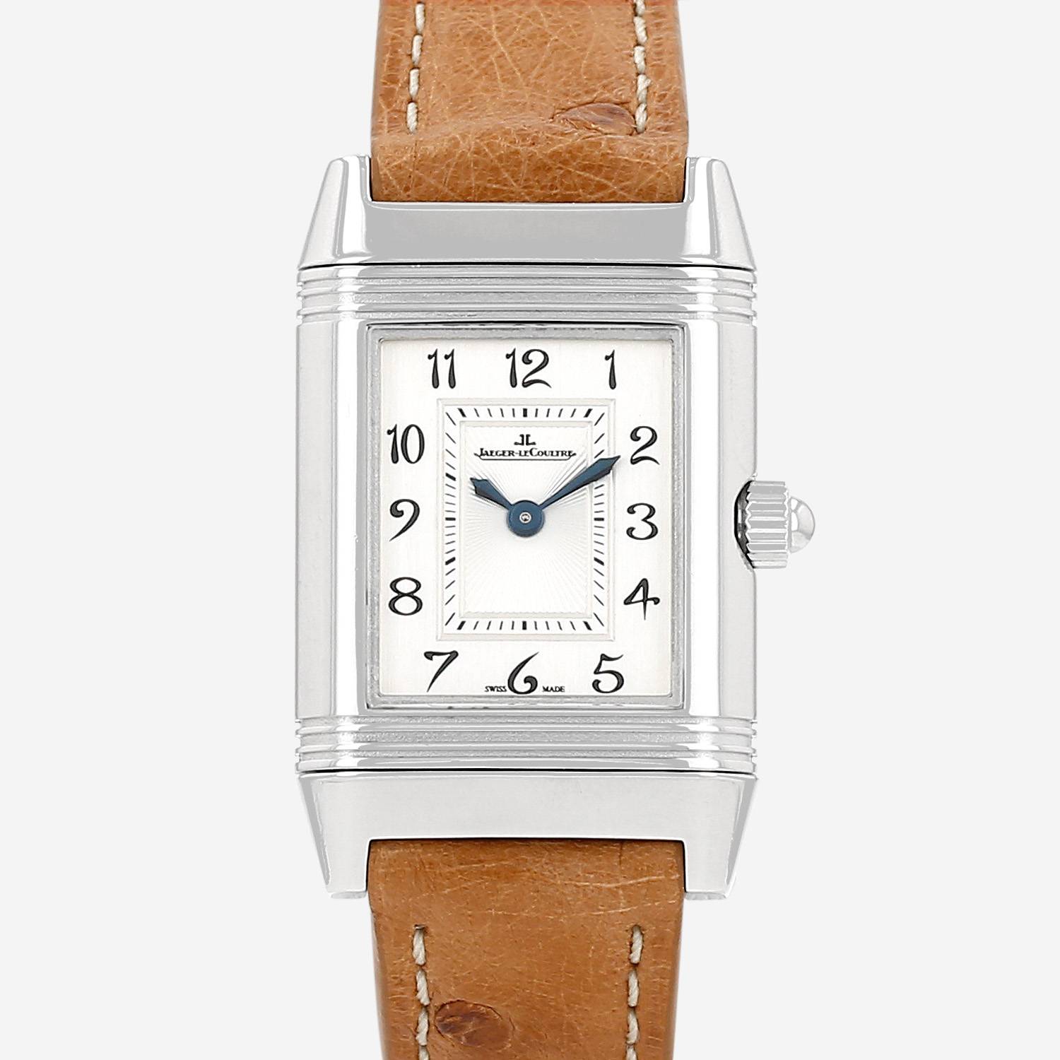 Reloj Jaeger-LeCoultre Reverso-Duetto de acero Ref: Jaeger Lecoultre - 266844  Circa 2000