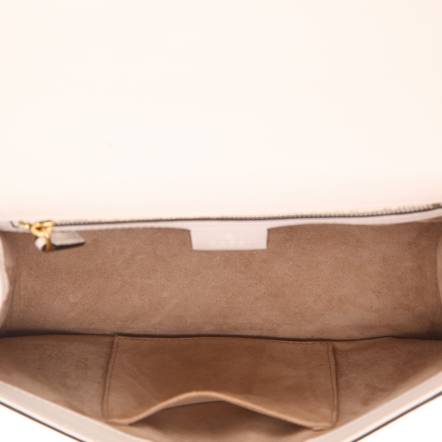Sac à main Gucci  Sylvie en cuir blanc - Detail D3