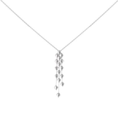 Collar Chanel Matelassé de oro blanco