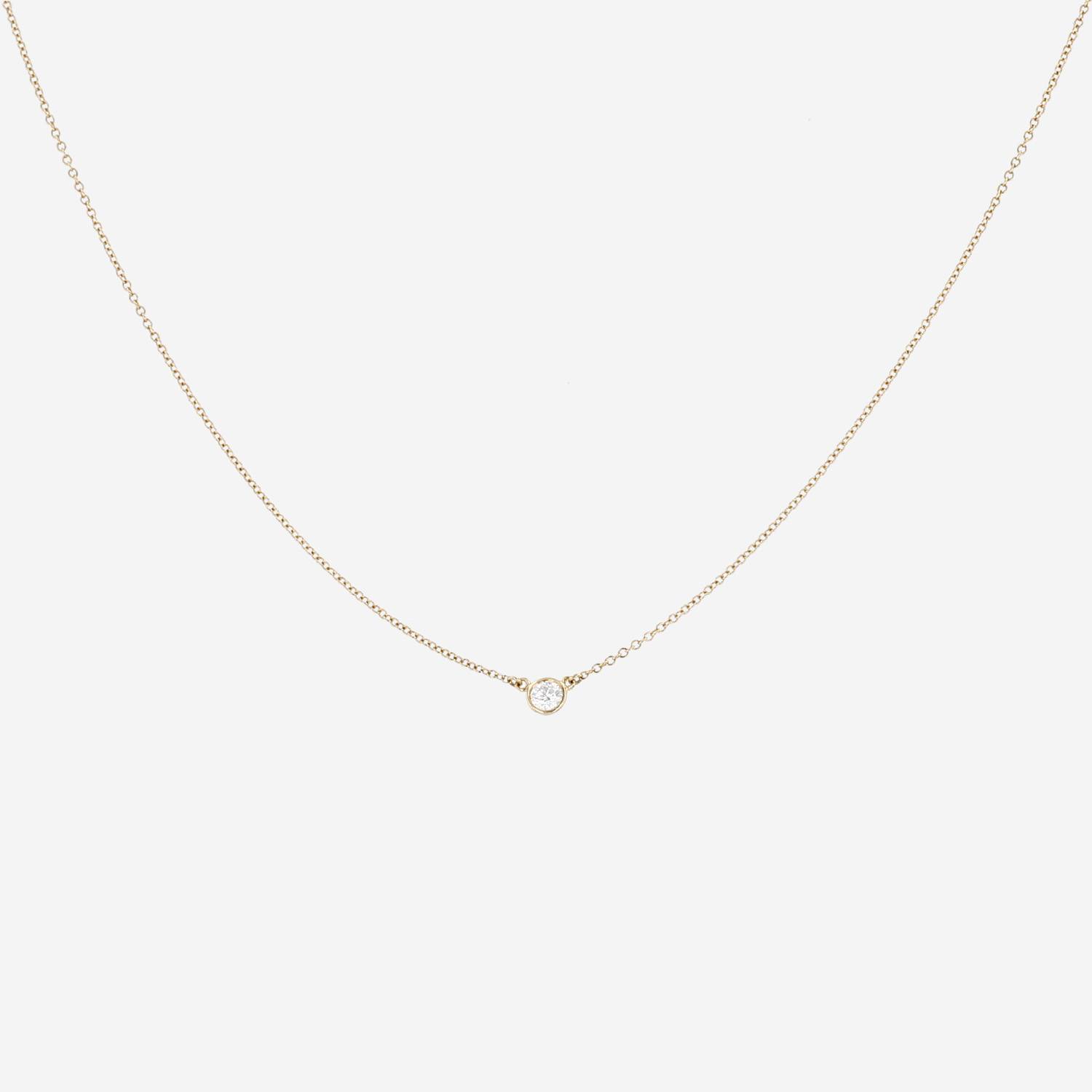 Collier Tiffany & Co Diamonds By The Yard en or jaune et diamant