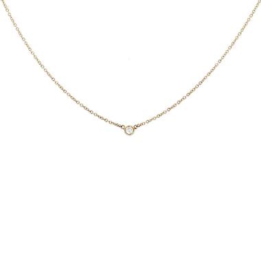 Collier Tiffany 
Co Diamonds By The Yard en or jaune et diamant