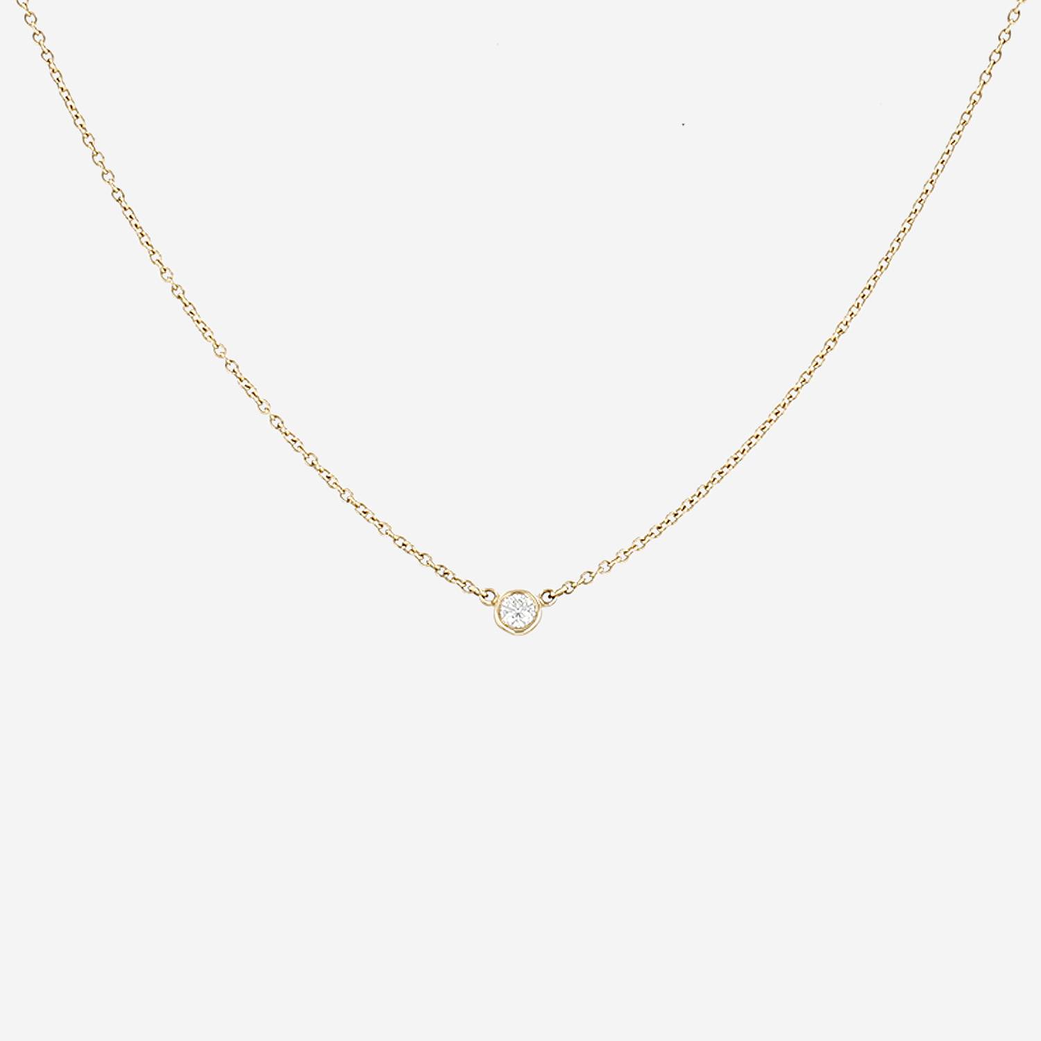 Collier Tiffany & Co Diamonds By The Yard en or jaune et diamant
