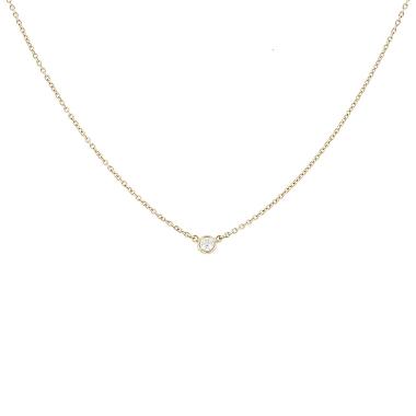 Collier Tiffany 
Co Diamonds By The Yard en or jaune et diamant