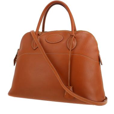 Sac à main Hermès  Bolide 35 cm en cuir Courchevel gold