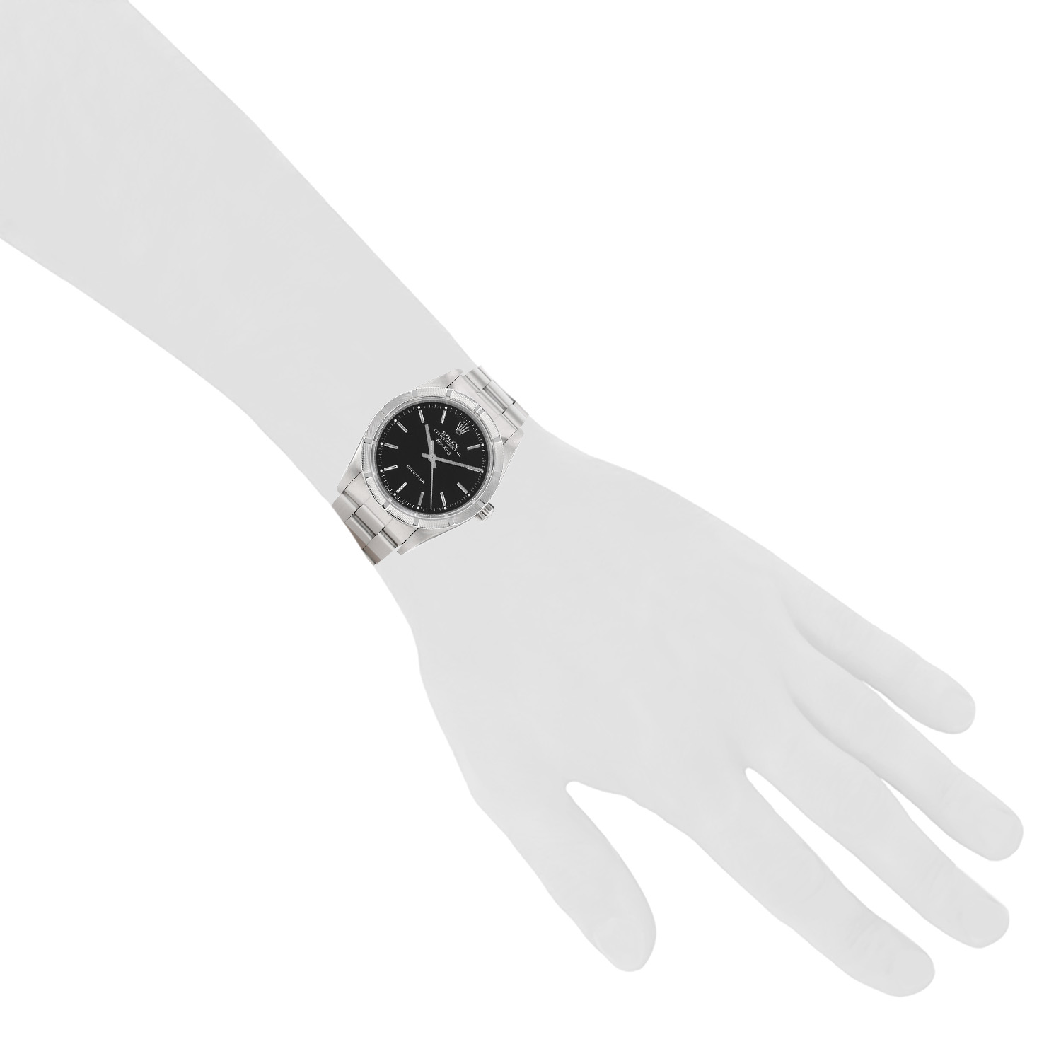 Montre Rolex Air King en acier Ref: Rolex - 14010  Vers 1995 - Detail D1