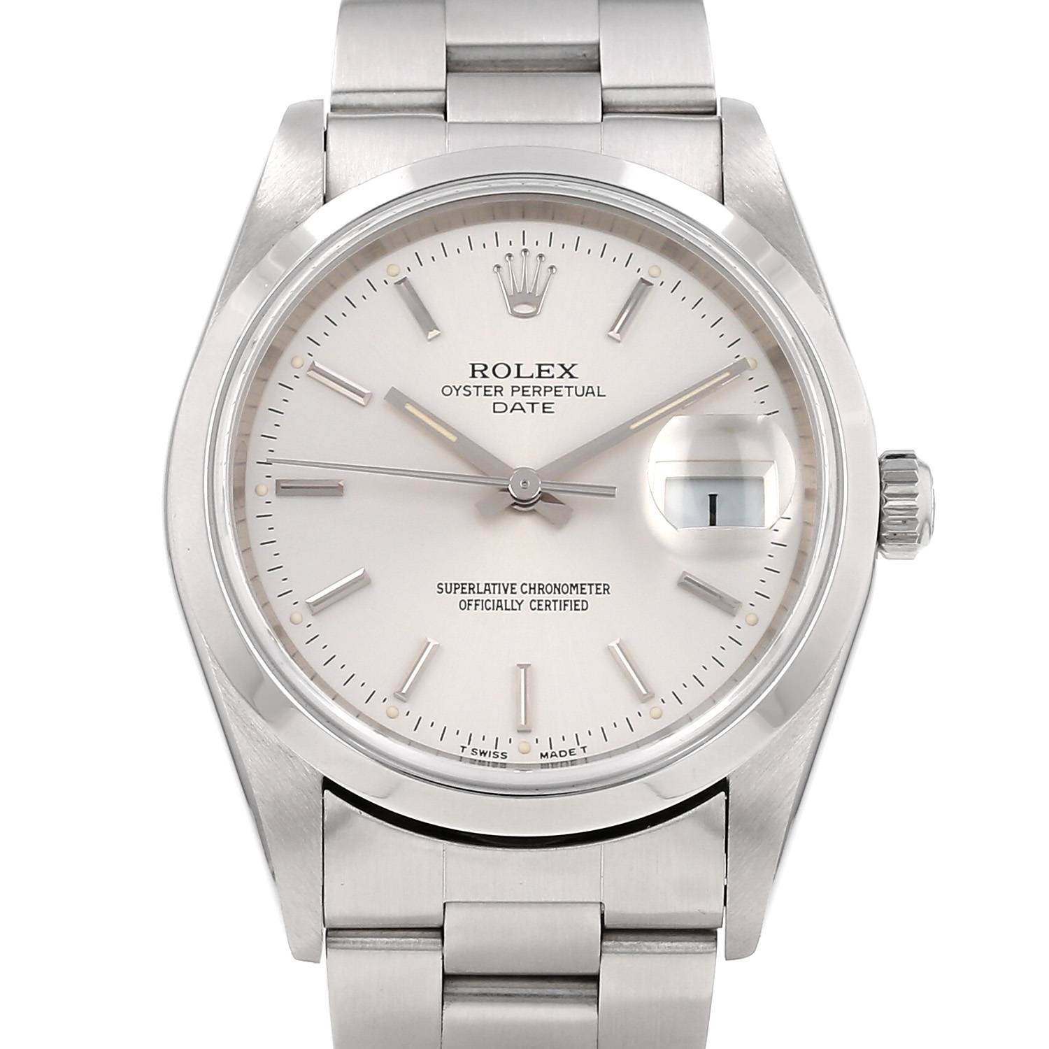 Rolex Datejust  in stainless steel Ref: Rolex - 15200  Circa 1997