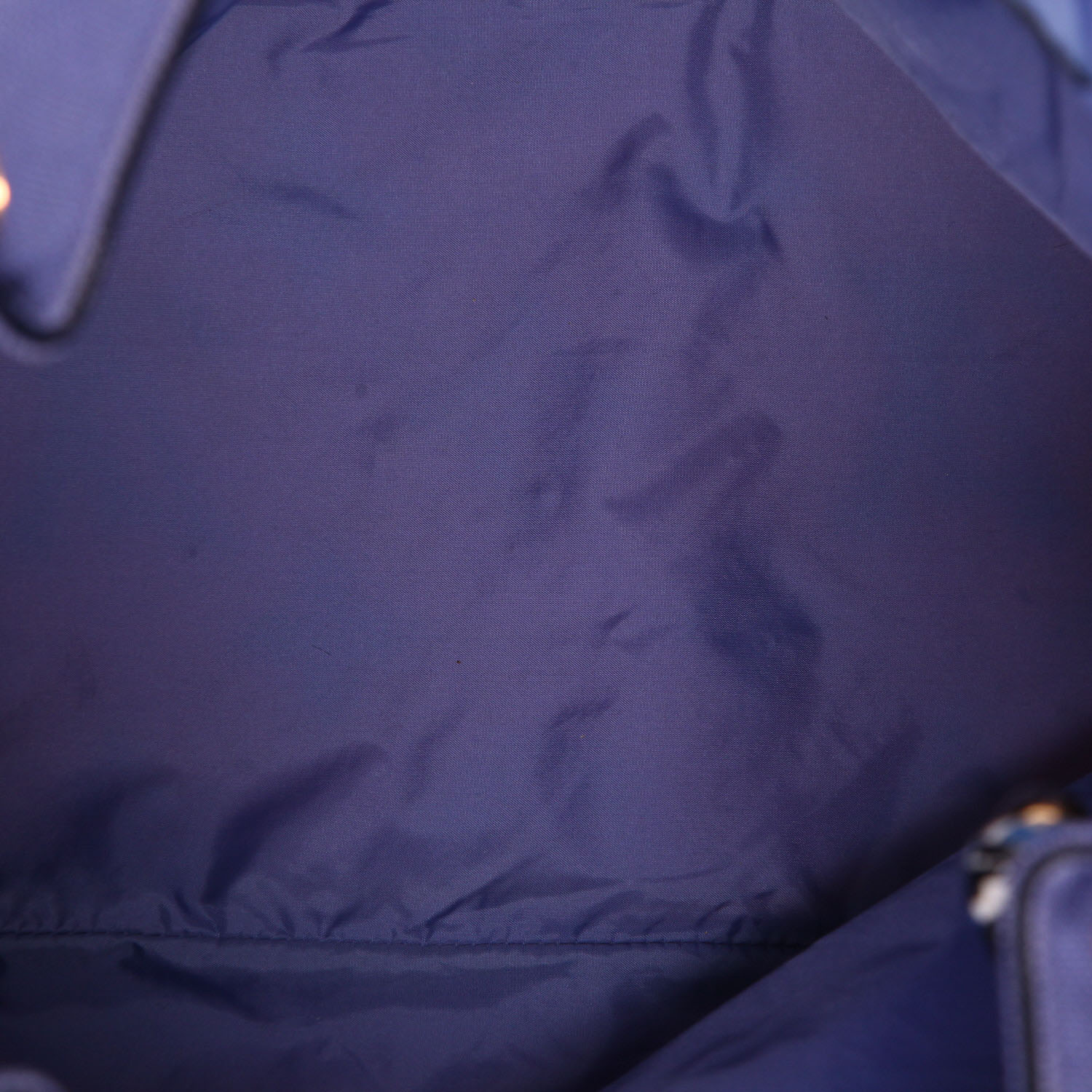 Sac cabas Louis Vuitton Trunk Editions Limitées en tissu-éponge noir blanc et bleu - Detail D3