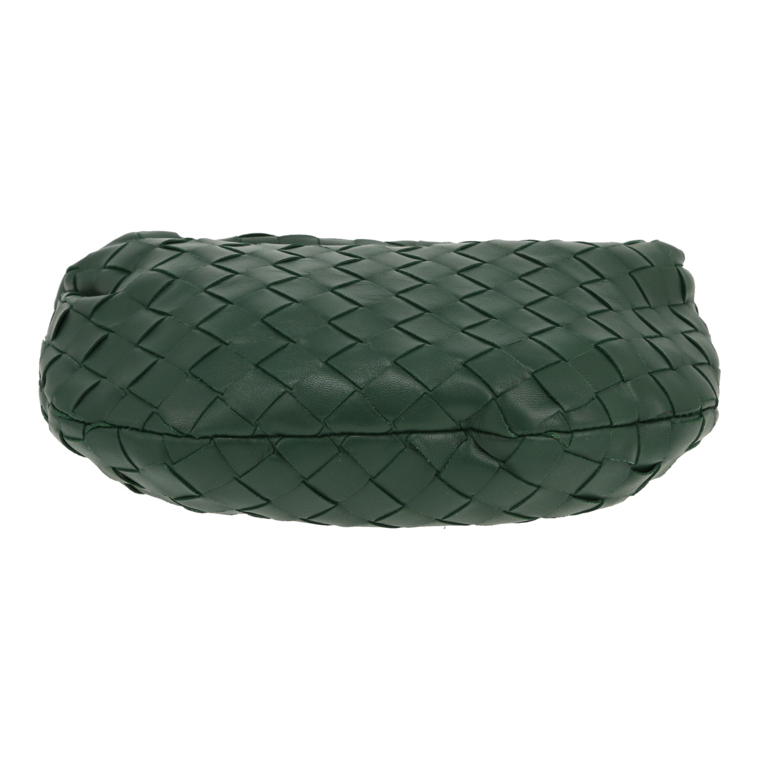 Sac à main Bottega Veneta  Jodie mini  en cuir intrecciato vert - Detail D1
