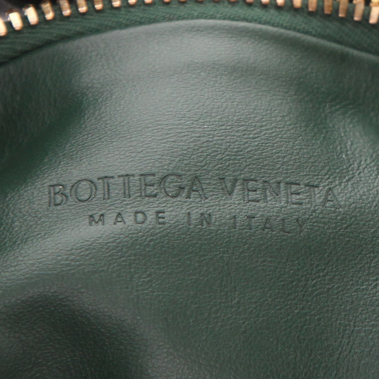 Borsa Bottega Veneta  Jodie mini  in pelle intrecciata verde - Detail D2