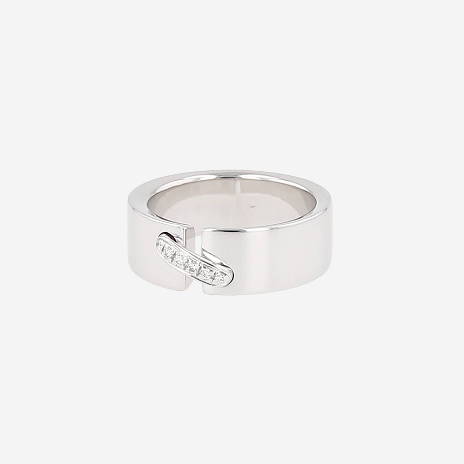 Bague Chaumet Lien en or blanc et diamants
