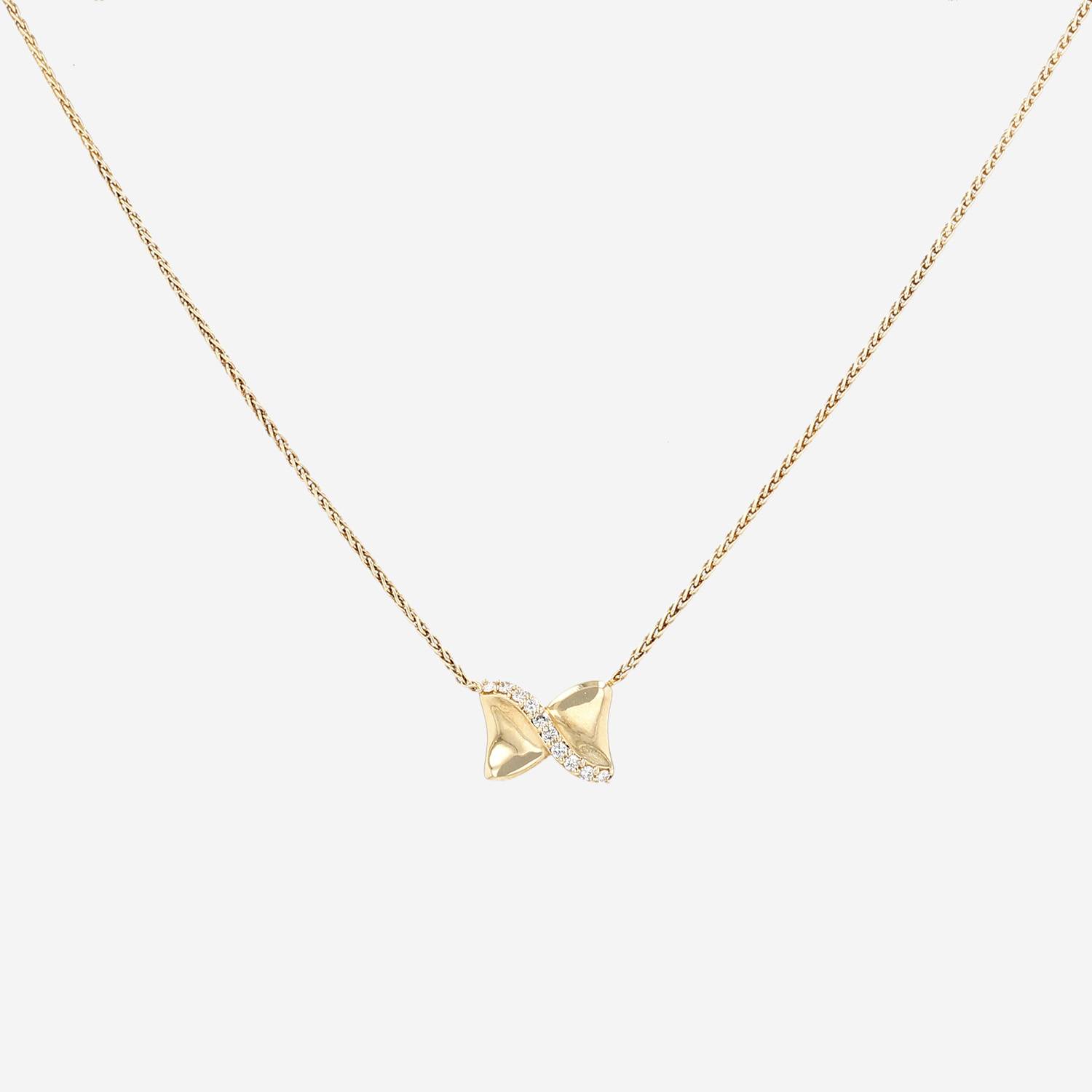 Collier Mellerio  en or jaune et diamants Collier Mellerio  en or jaune et diamants