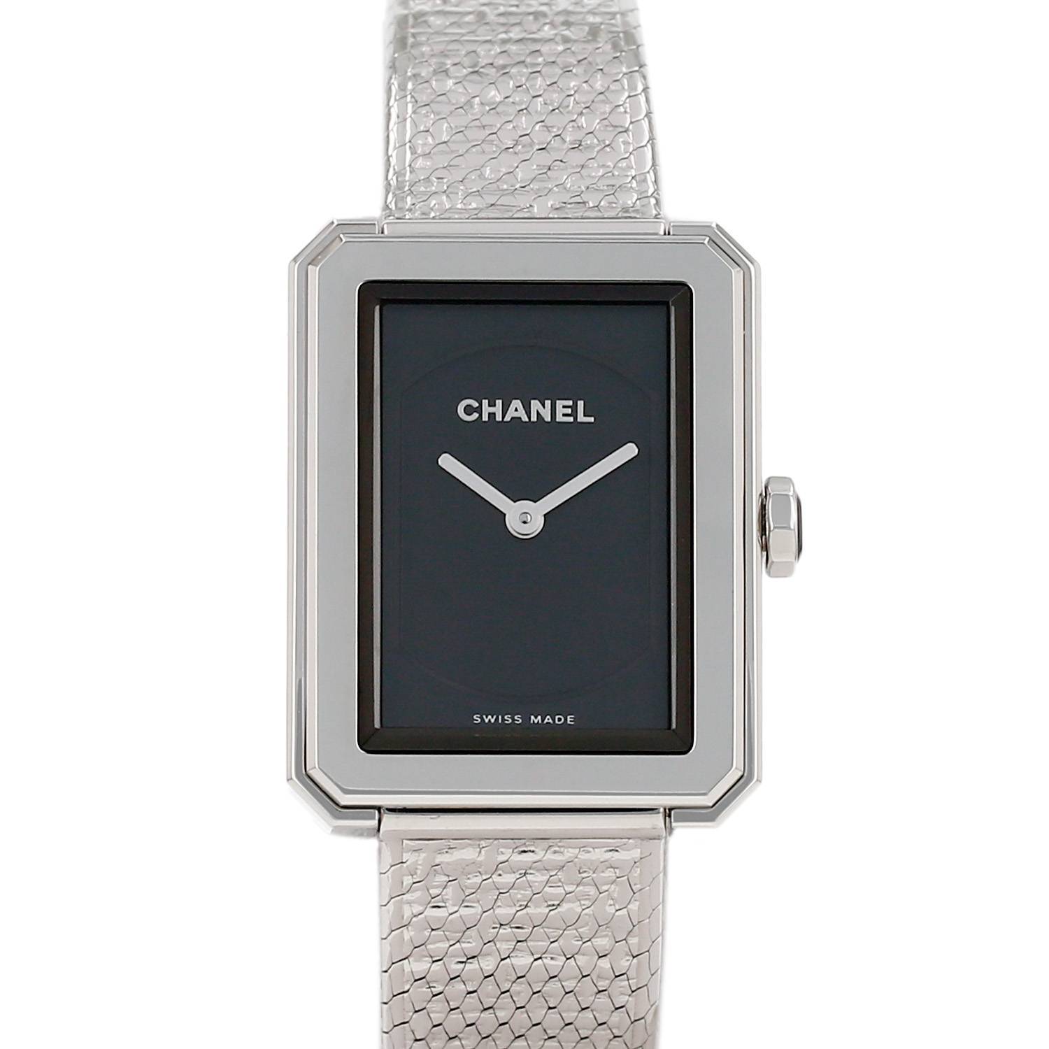 Montre Chanel Boy-friend petit modèle en acier Vers 2020