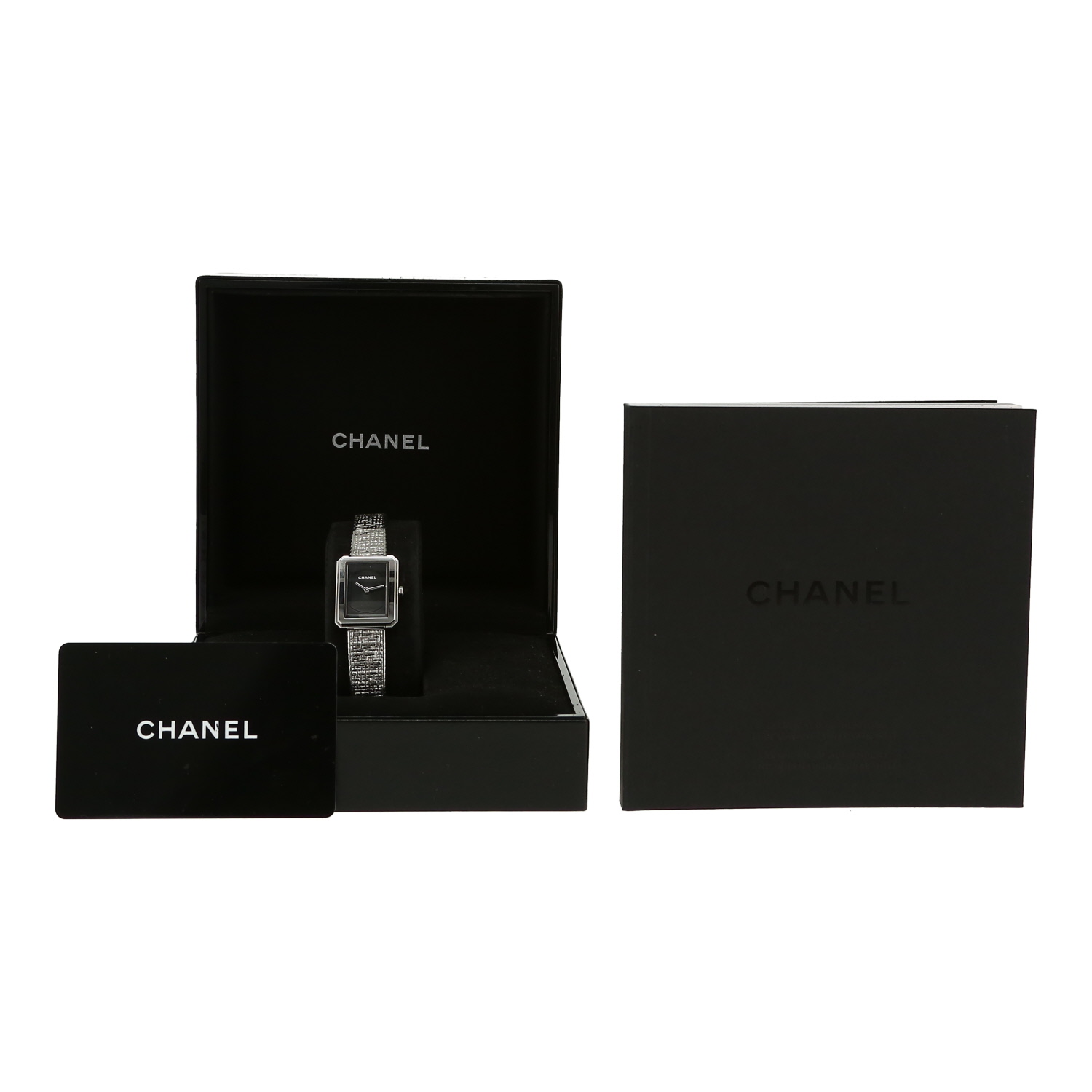 Orologio Chanel Boy-friend modello piccolo  in acciaio Circa 2020