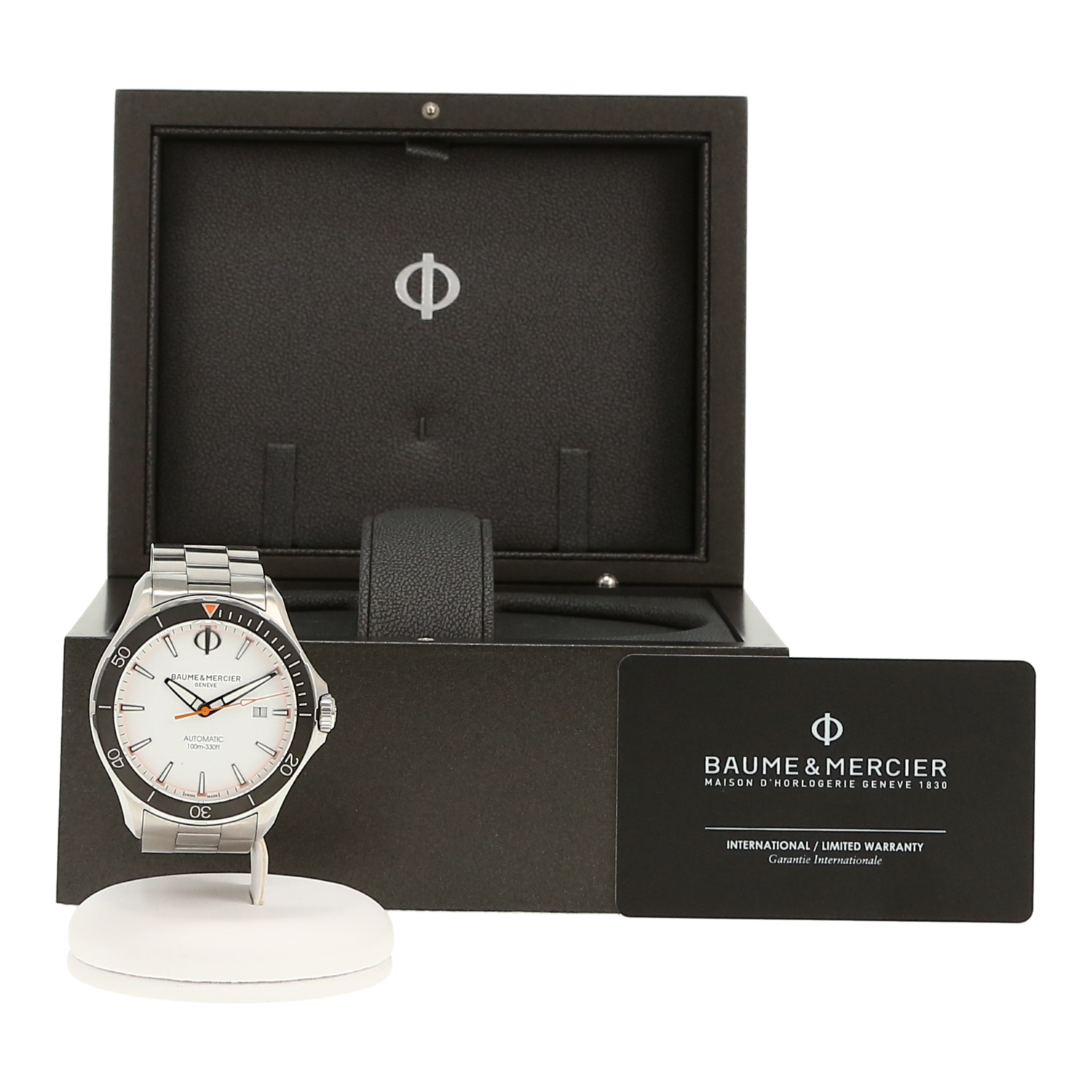 Montre Baume & Mercier Clifton en acier Vers 2020