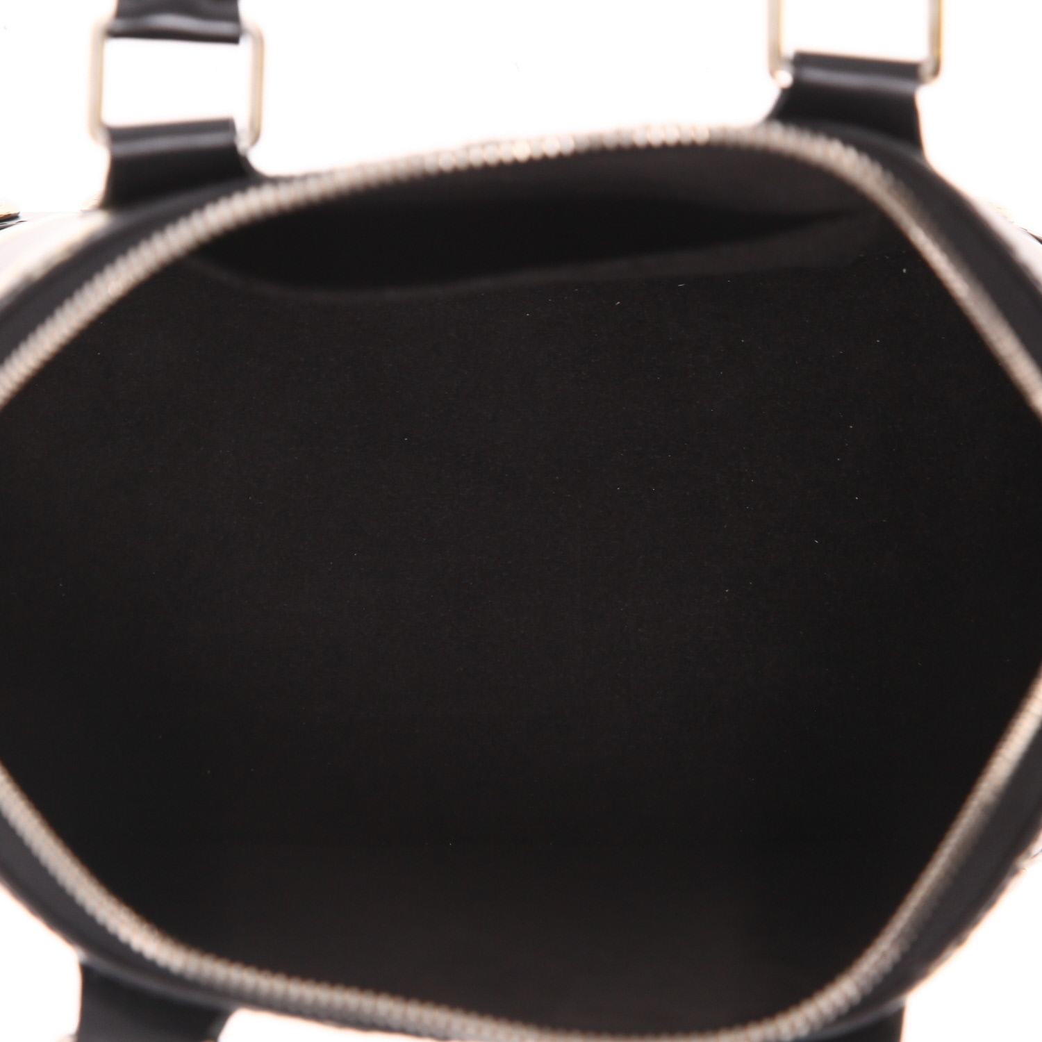 Louis Vuitton  Alma Editions Limitées handbag  in black epi leather - Detail D3