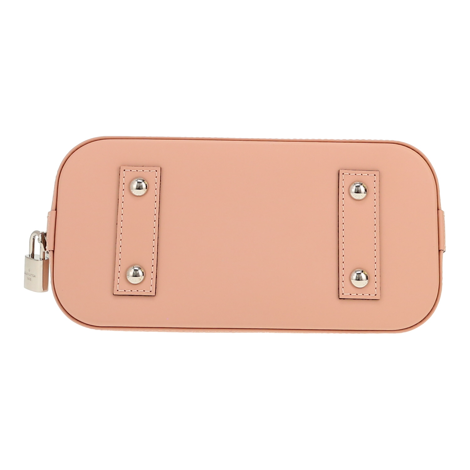 Borsa Louis Vuitton  Alma BB in pelle Epi rosa - Detail D1