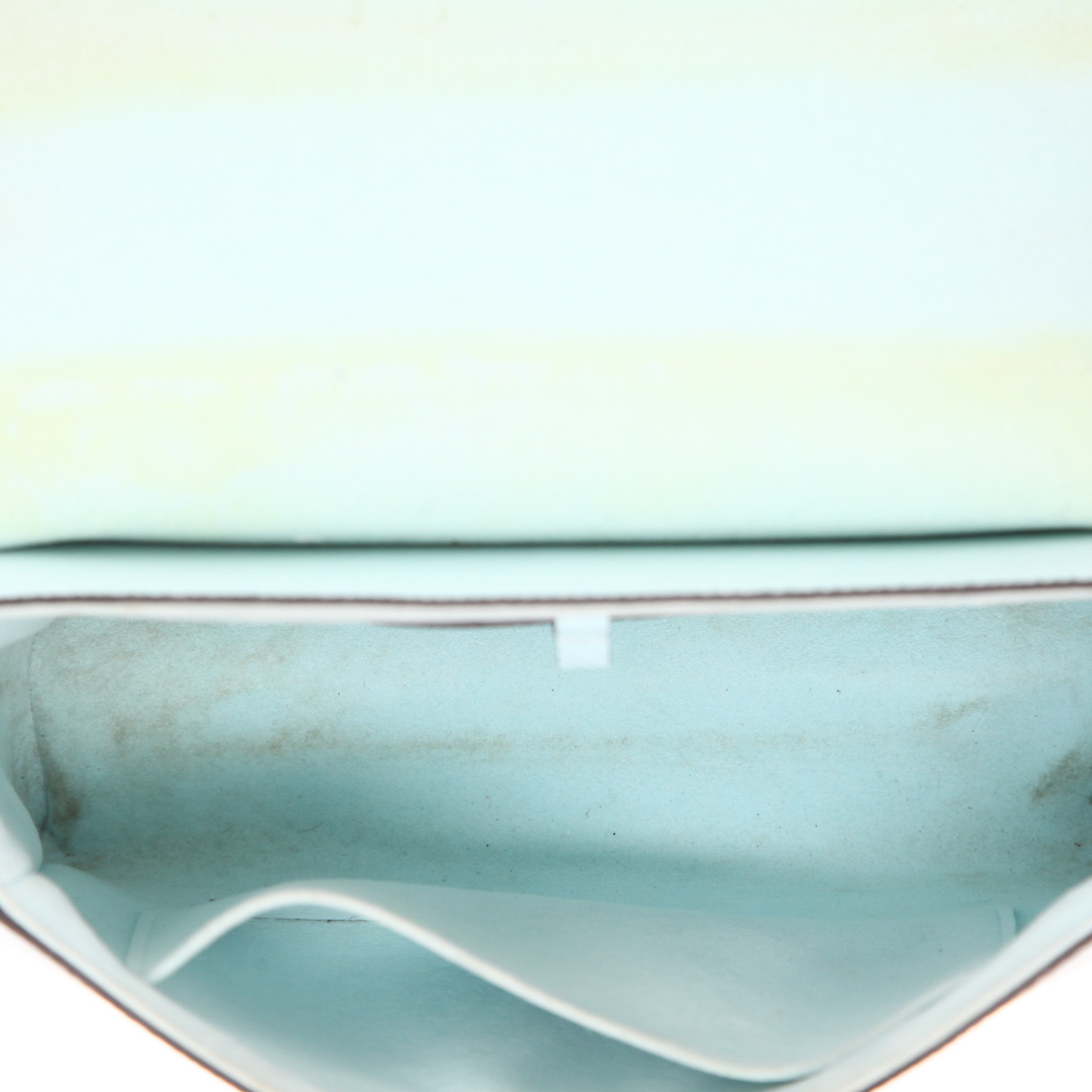 Louis Vuitton  Twist shoulder bag  in light blue epi leather - Detail D3