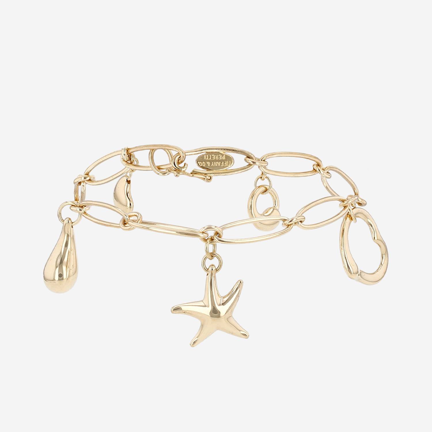 Bracelet Tiffany 
Co Elsa Peretti en or jaune