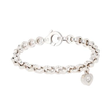 Bracciale Chopard Happy Diamonds in oro bianco e diamante