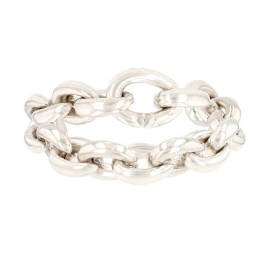 Hermès Acrobate bracelet in silver