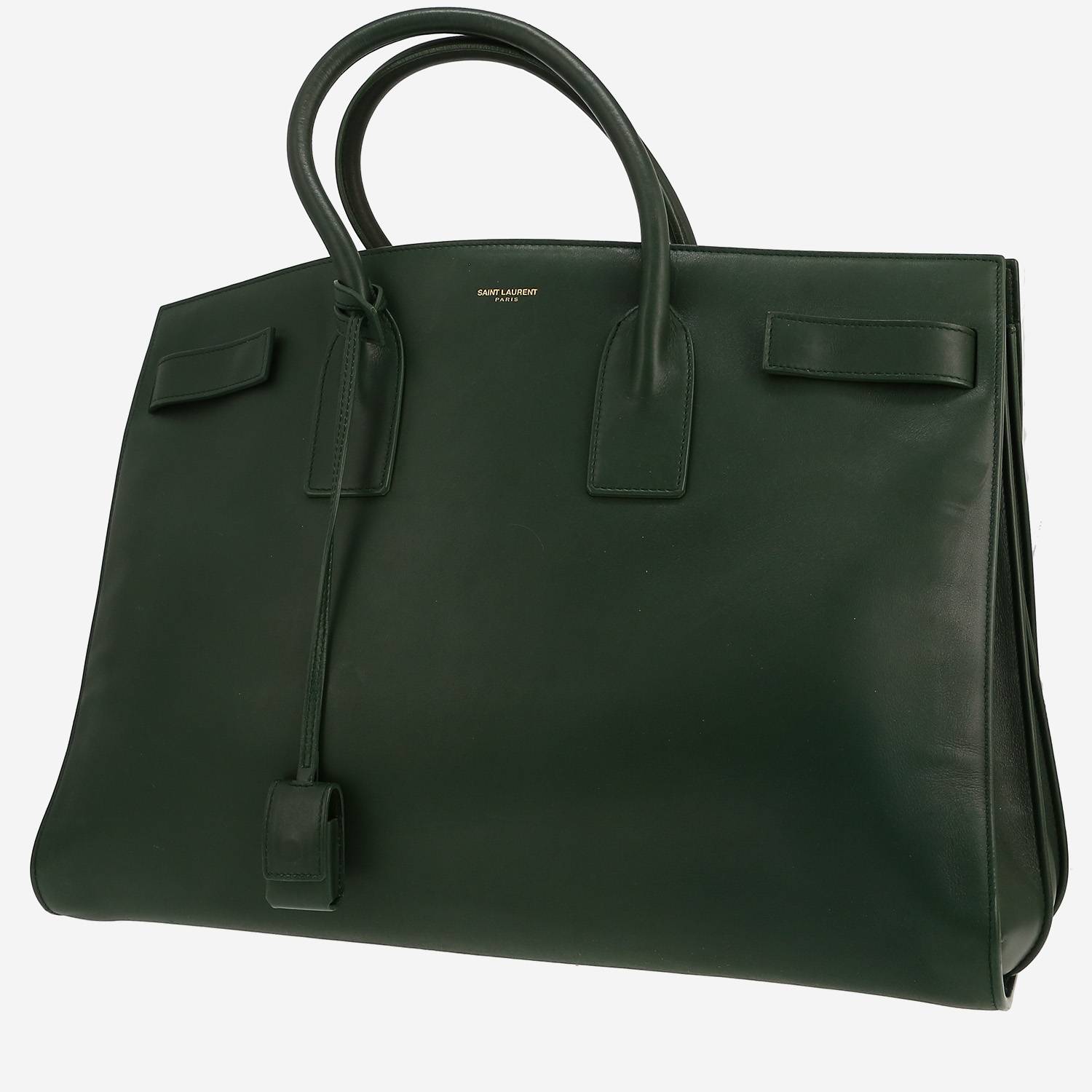 Sac à main Saint Laurent  Sac de jour en cuir vert