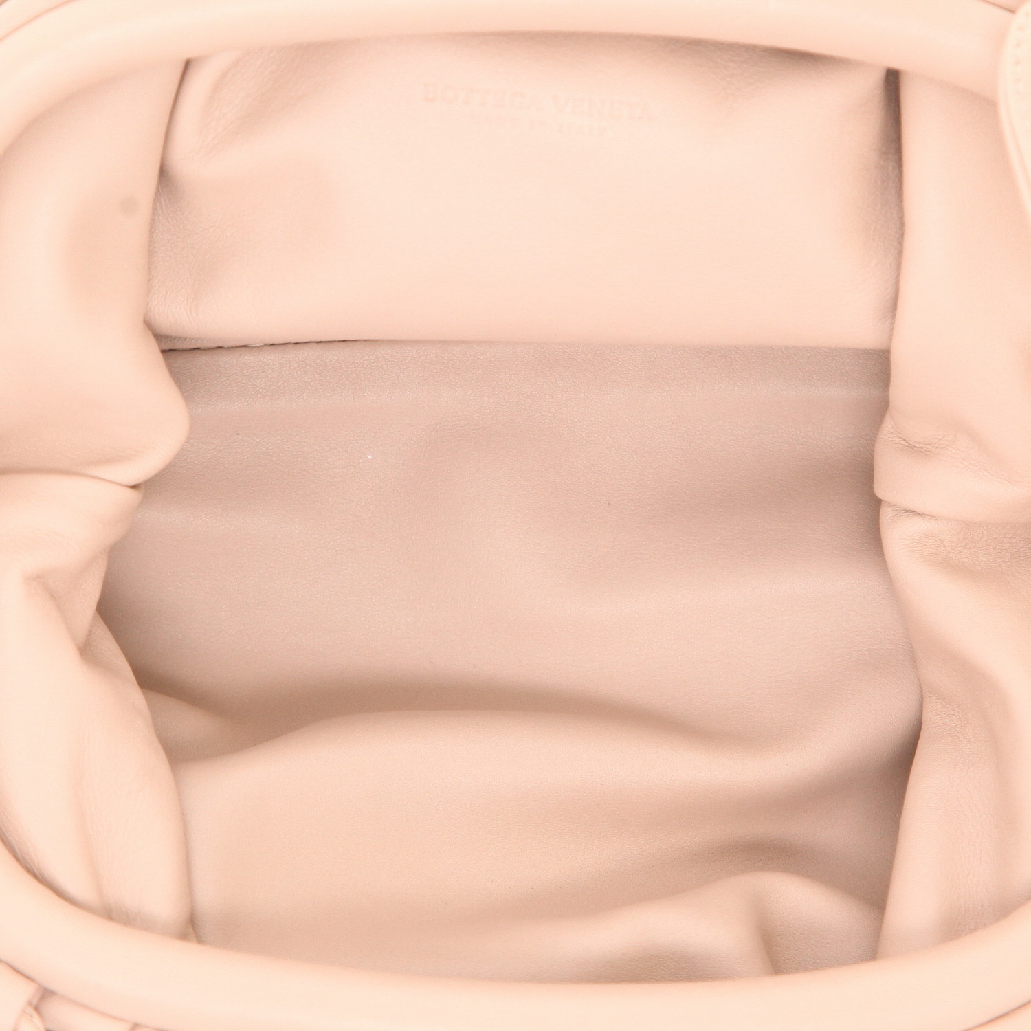 Borsa a tracolla Bottega Veneta  Pouch in pelle rosa - Detail D3