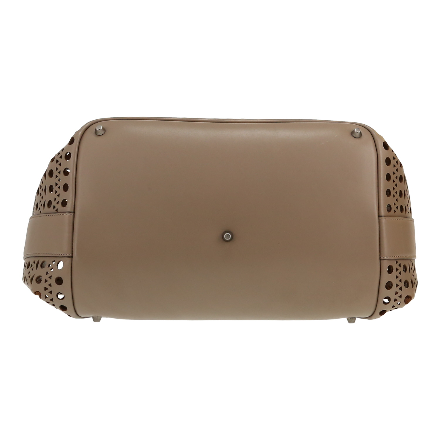 Borsa Alaïa   in pelle color talpa - Detail D1