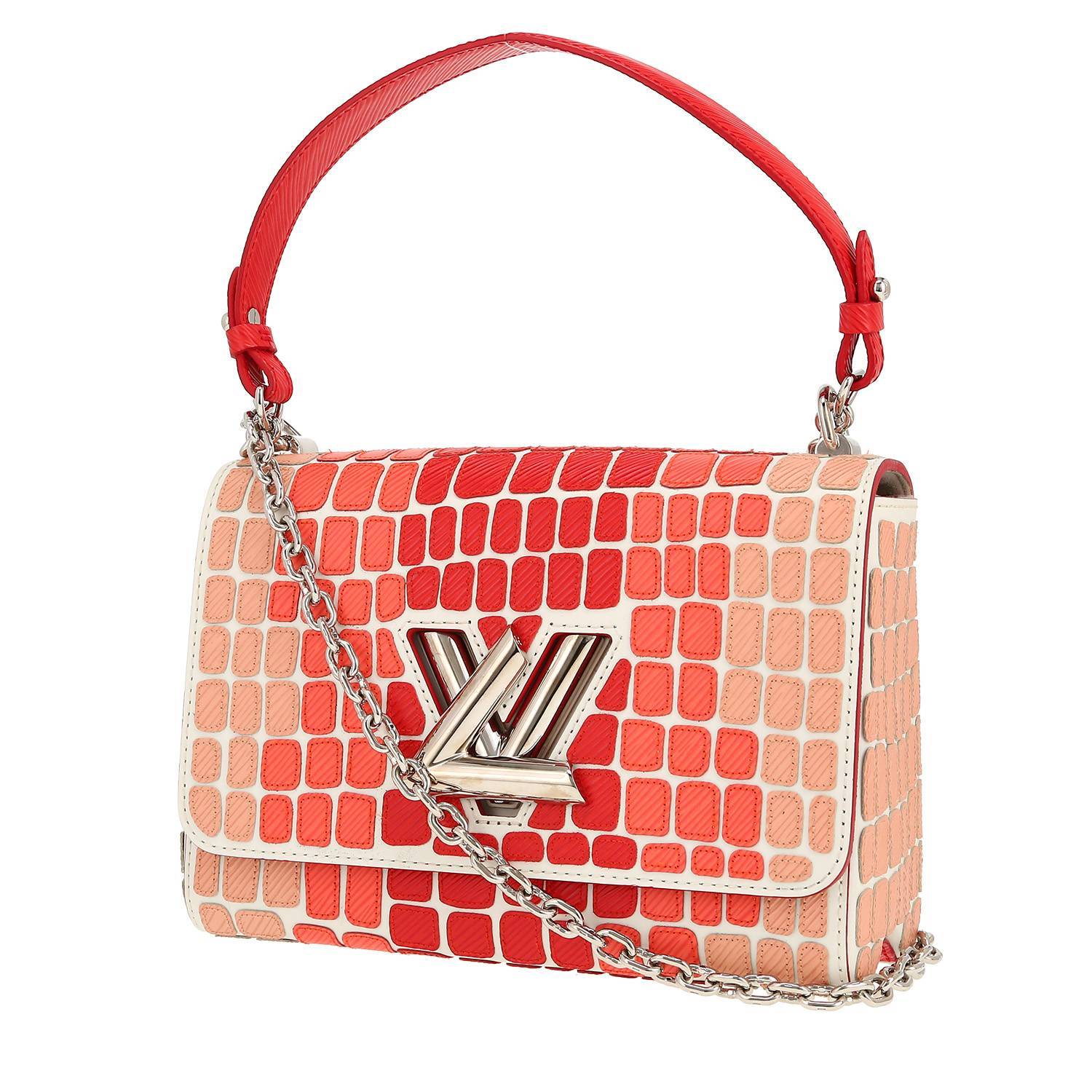 Sac Louis Vuitton Twist Blanc Cuir Occasion Sac Louis Vuitton Twist Blanc Cuir Occasion