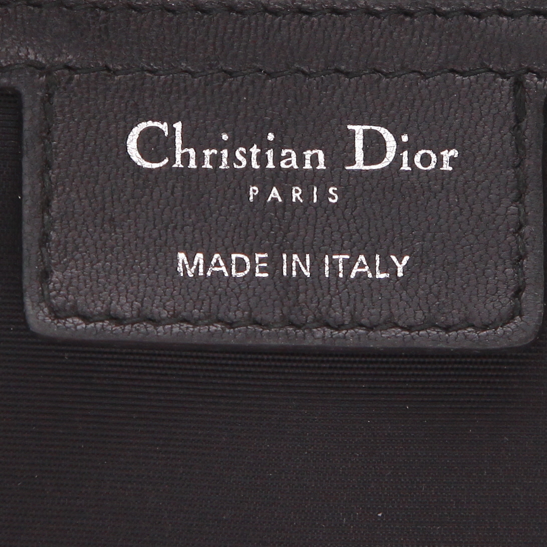 Sac à main Dior  Granville en cuir noir - Detail D2