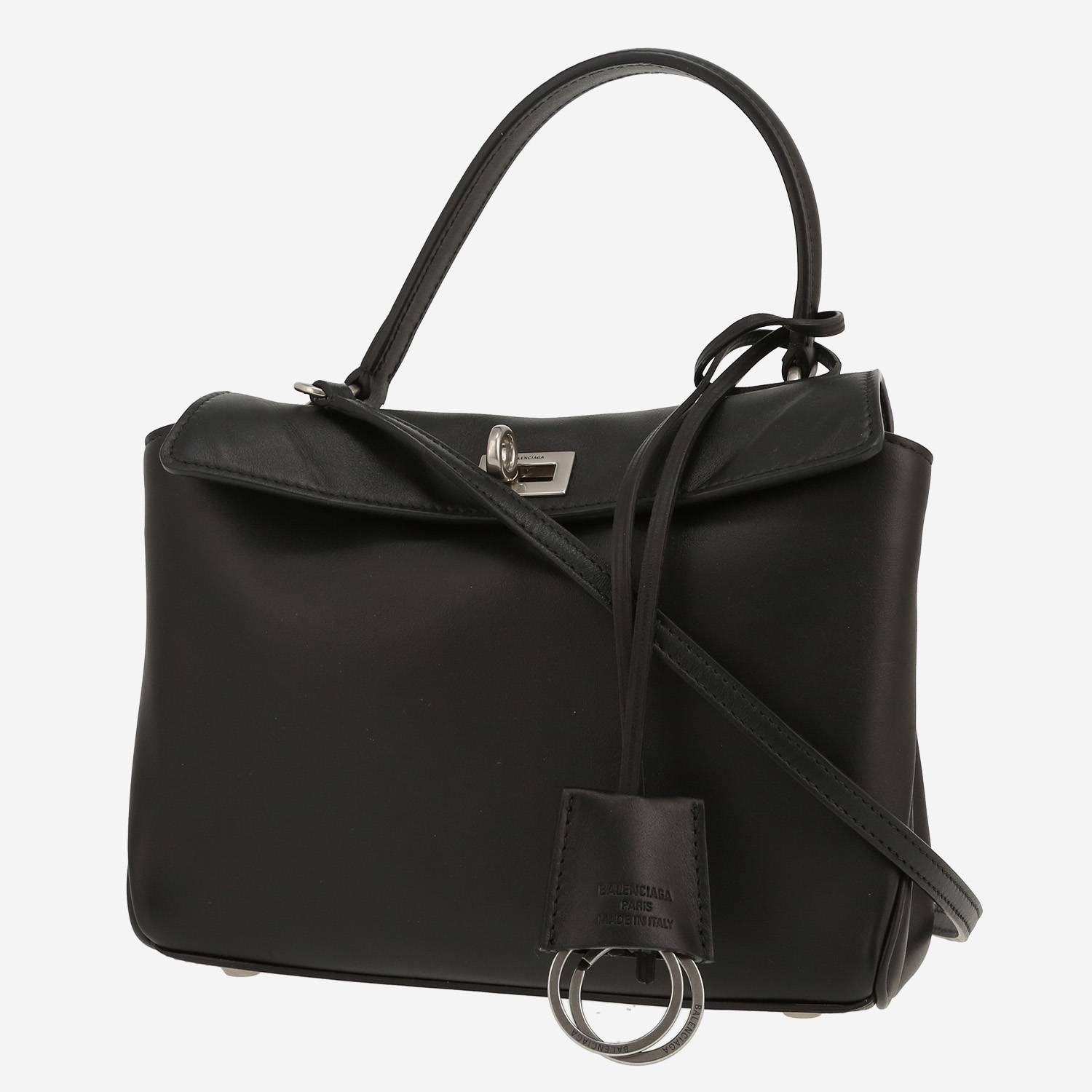 Bolso bandolera Balenciaga  Rodeo mini  en cuero negro
