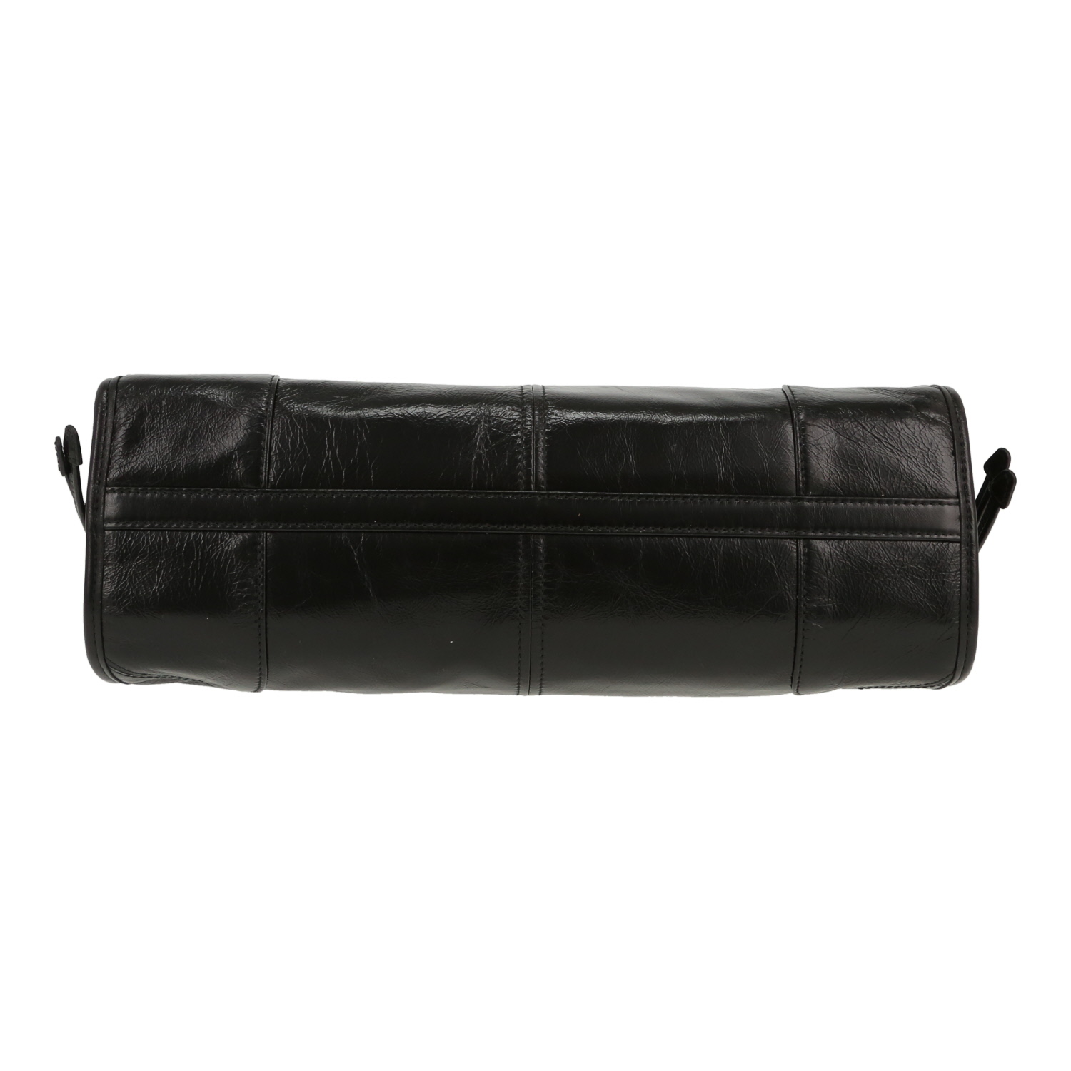 Prada  Bonnie handbag  in black leather - Detail D1