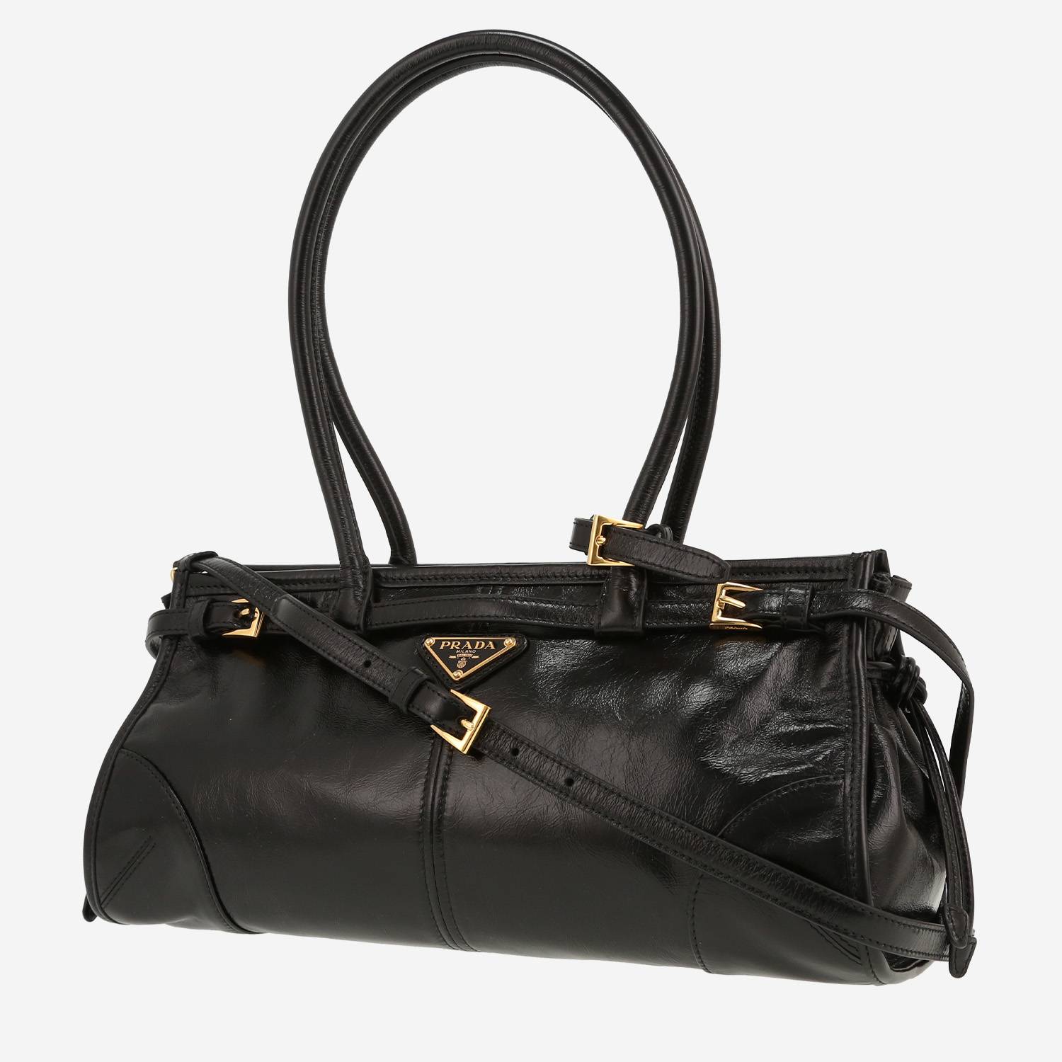 Sac à main Prada  Bonnie en cuir noir
