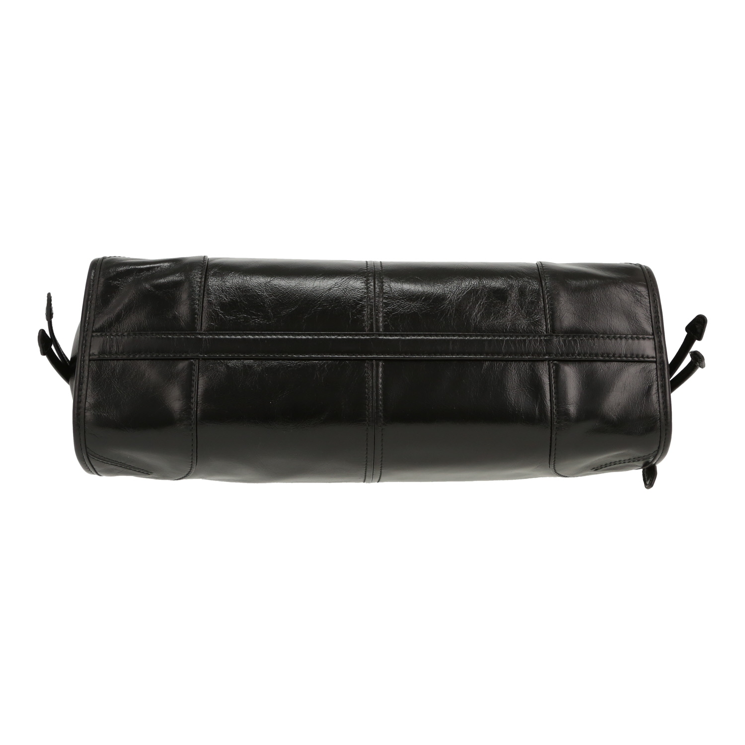 Bolso de mano Prada  Bonnie en cuero negro - Detail D1