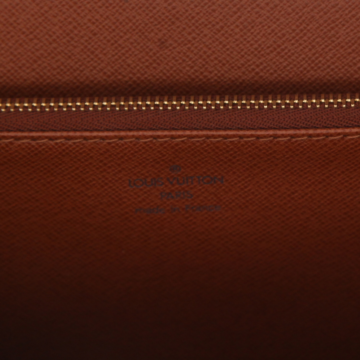 Sac à main Louis Vuitton  Malesherbes en toile monogram marron et cuir marron - Detail D2
