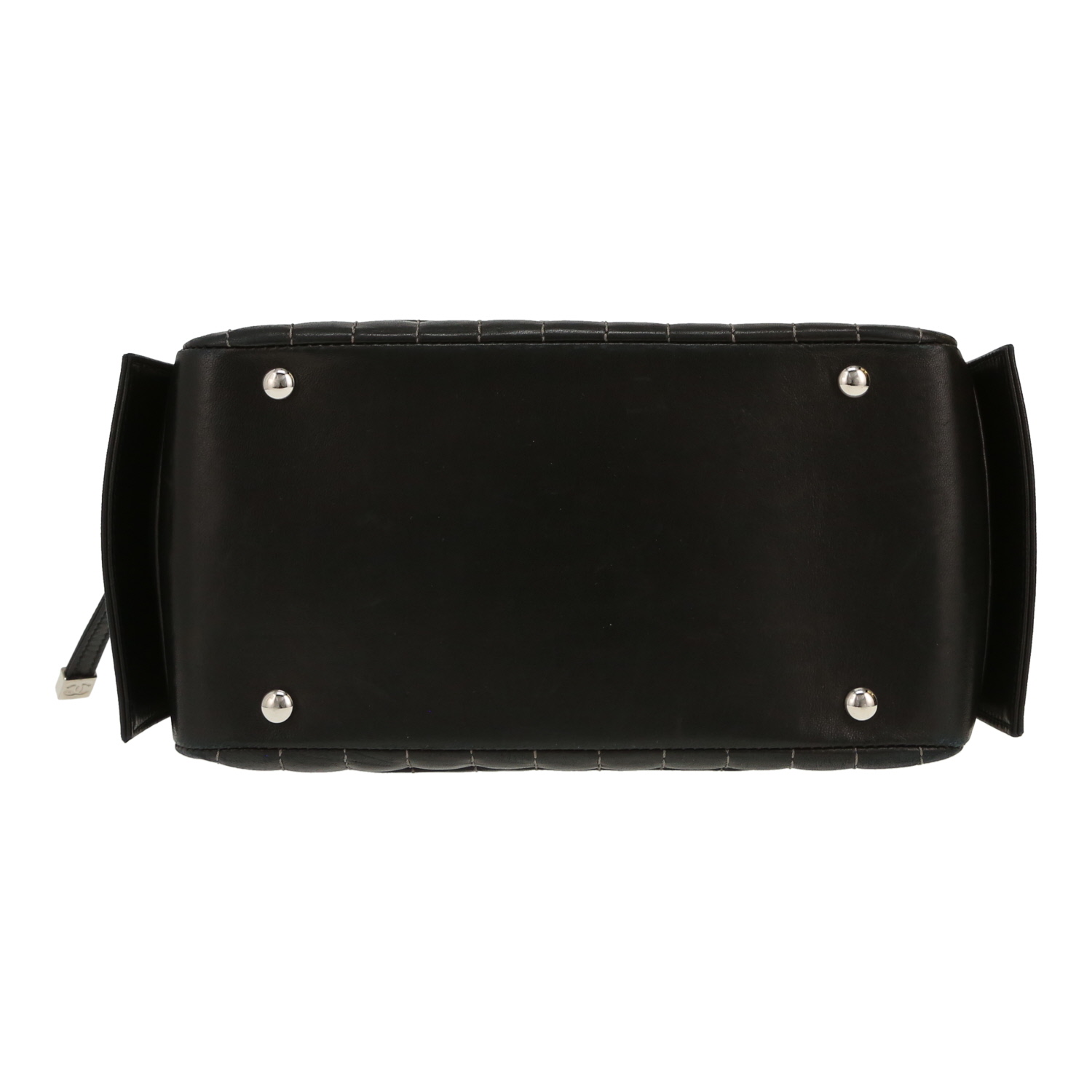 Borsa Chanel   in pelle trapuntata nera - Detail D1