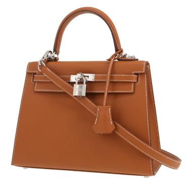 Borsa Hermès  Kelly 25 cm in pelle Epsom gold