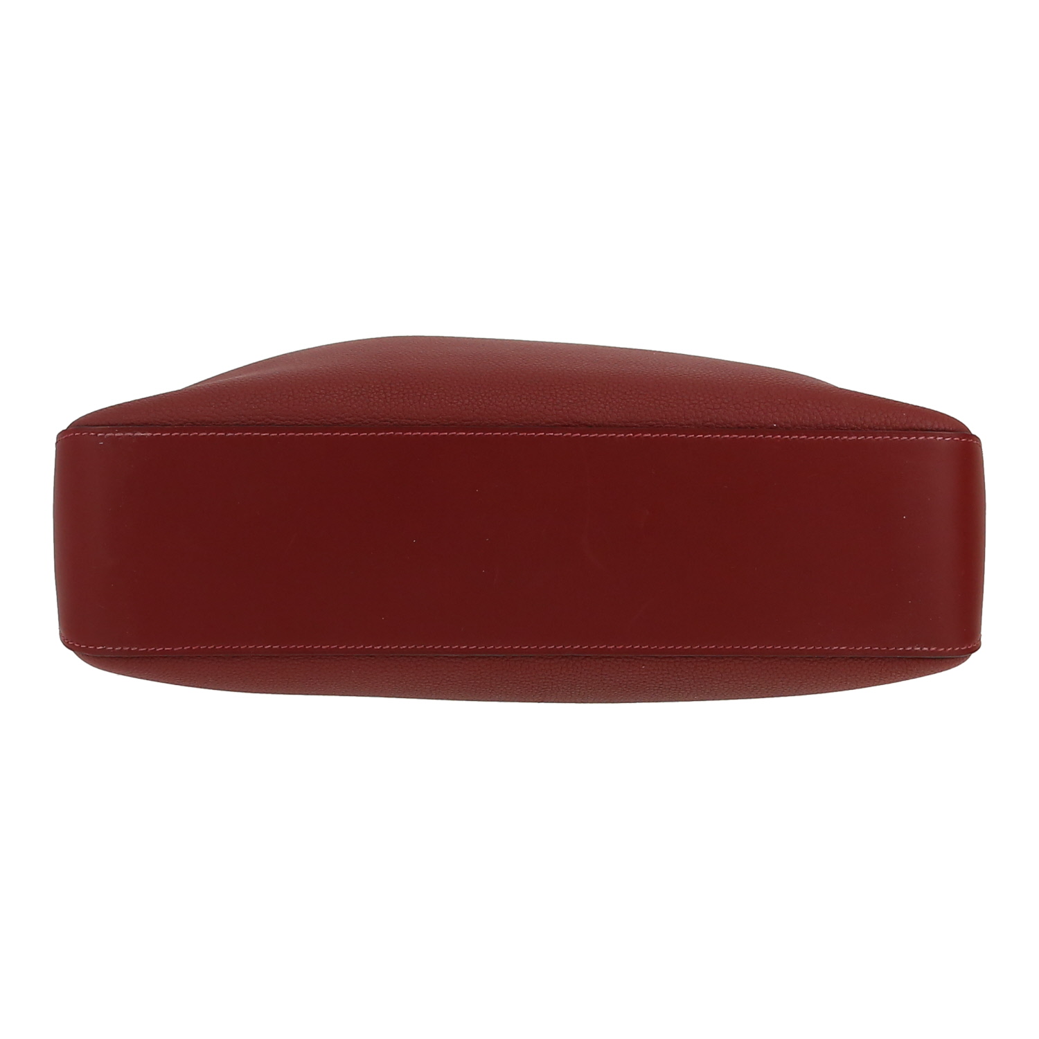 Hermès   shoulder bag  in red H togo leather - Detail D1