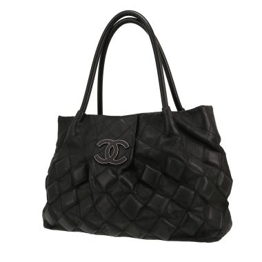 Bolso de mano Chanel  Sloane Square en cuero acolchado negro