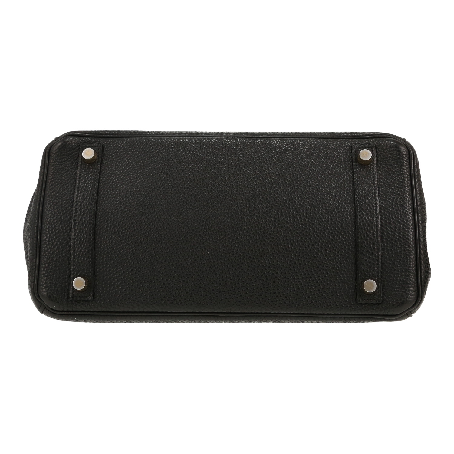 Hermès  Birkin 30 cm handbag  in black togo leather - Detail D1