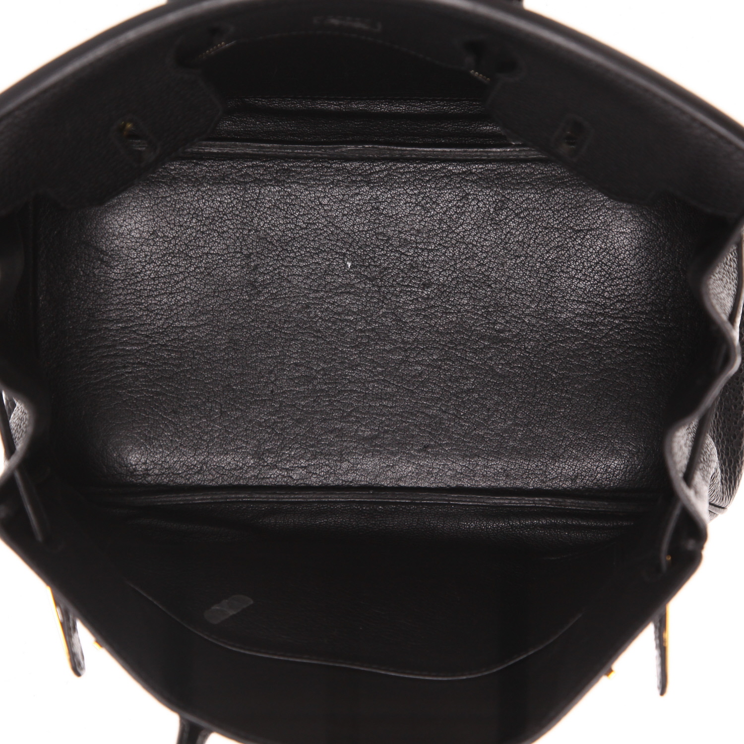 Hermès  Birkin 30 cm handbag  in black togo leather - Detail D3