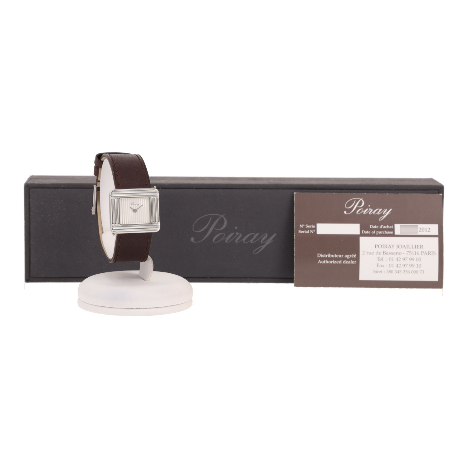 Poiray Ma Première  in stainless steel Circa 2010