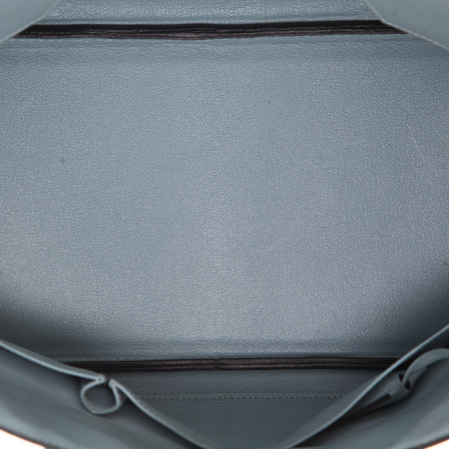 Borsa da spalla o a mano Hermès  Birkin Shoulder in pelle taurillon clemence celeste - Detail D3