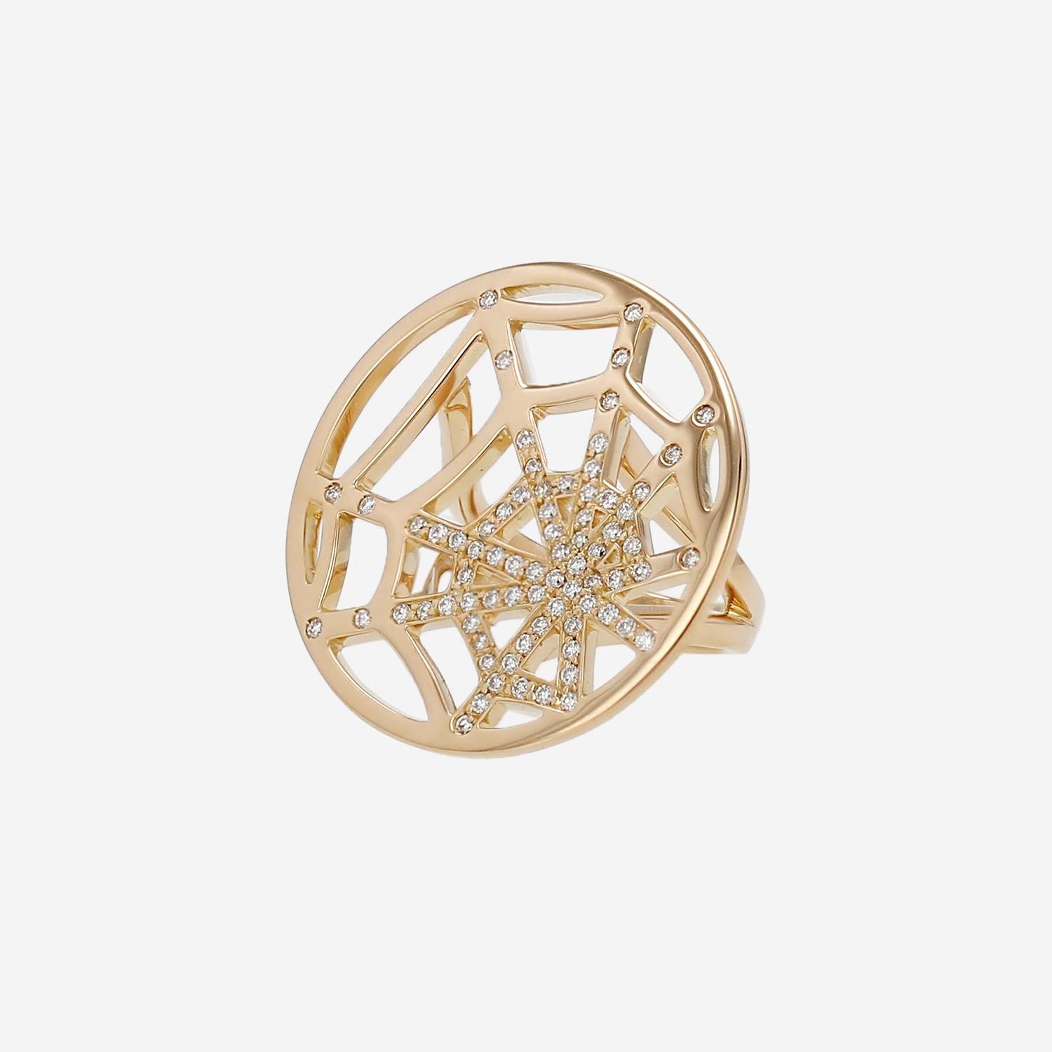 Anello Chaumet Attrape Moi Si Tu M'Aimes in oro giallo e diamanti