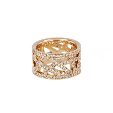 Chaumet Attrape Moi Si Tu M'Aimes ring in yellow gold and diamonds