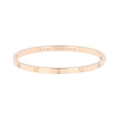 Bracciale Cartier Love modello piccolo in oro rosa