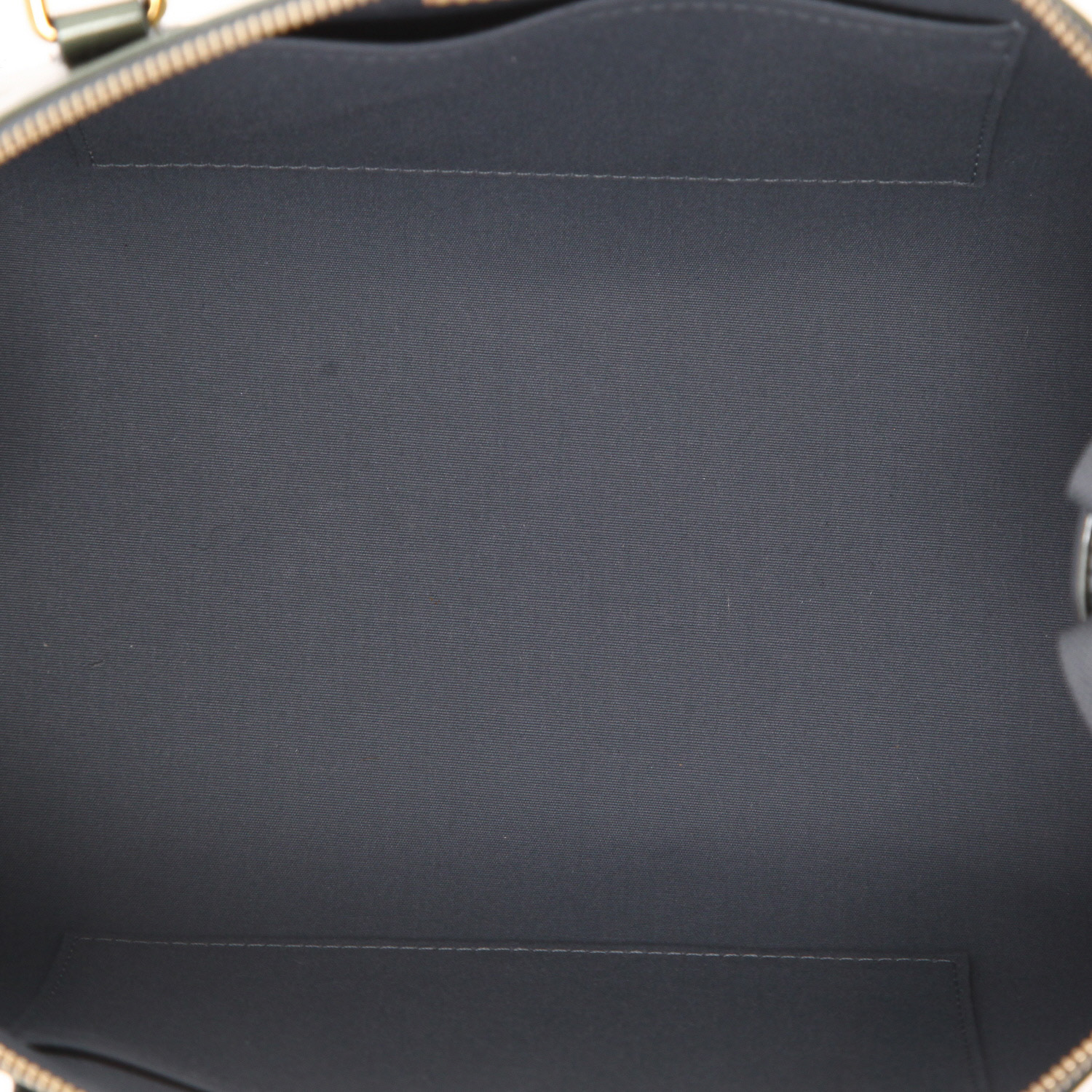 Louis Vuitton  Sherwood handbag  in green monogram patent leather - Detail D3