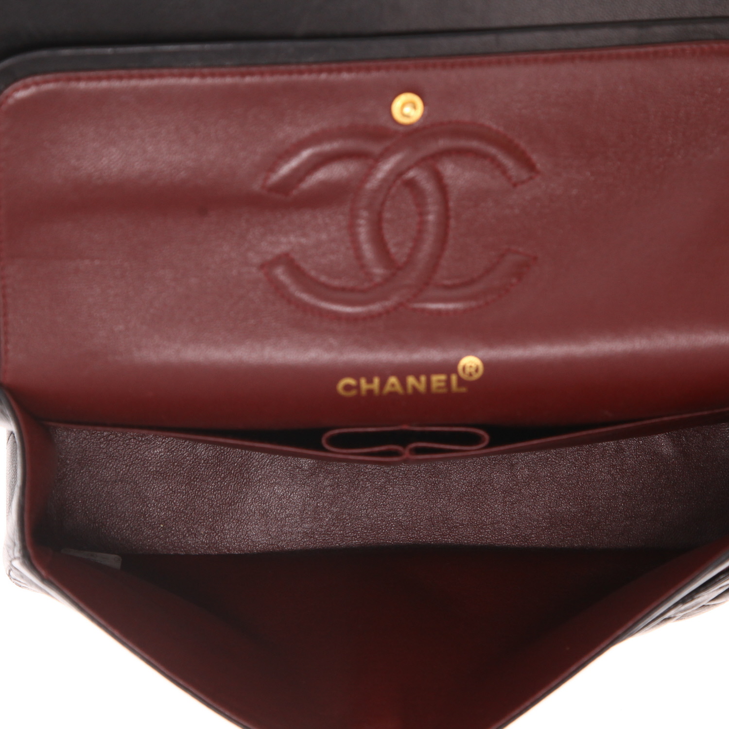 Bolso de mano Chanel  Timeless Classic en cuero acolchado negro - Detail D3